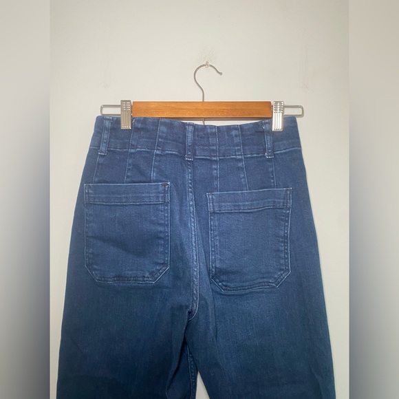 Anthropologie Pilcro The Skipper Cropped Wide Leg Jeans Size 26 - Picture 4 of 12